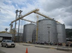 America customer in steel silo