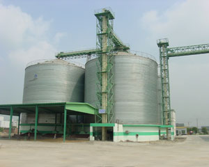 steel warehouse for grain