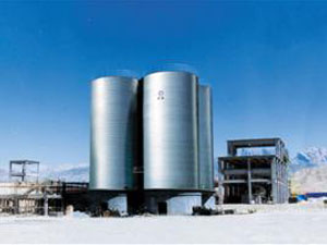 steel silo application