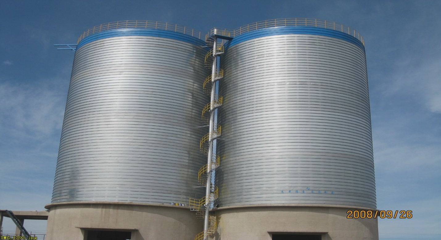 spiral steel silo machine