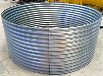 Corrugated Steel Grain-Silos